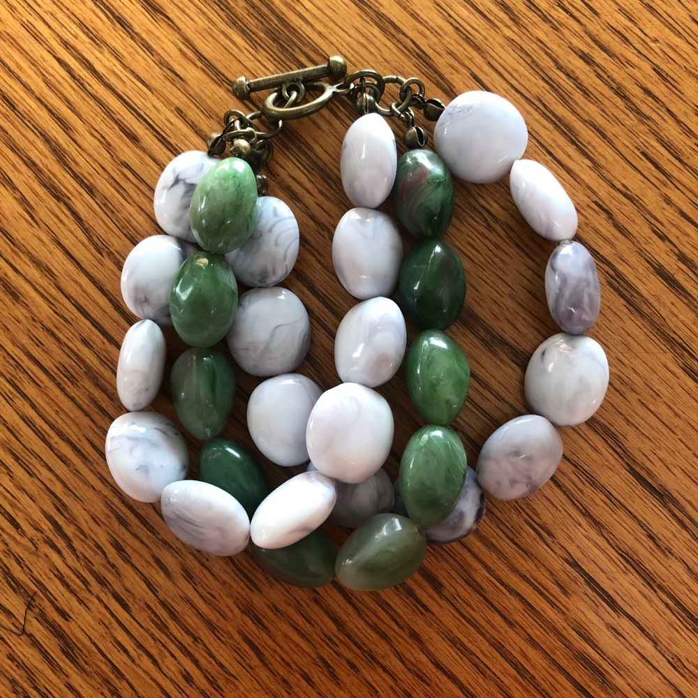 3/$20 Faux stone bracelet